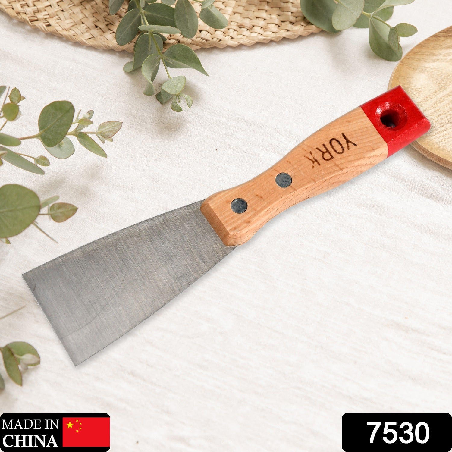 7530 PUTTY KNIFE SET WITH SOFT RUBBER HANDLE FOR DRYWALL, PUTTY, DECALS, BAKING, PATCHING AND PAINTING DeoDap 7530 PUTTY KNIFE SET WITH SOFT RUBBER HANDLE FOR DRYWALL, PUTTY, DECALS, BAKING, PATCHING AND PAINTING DeoDap